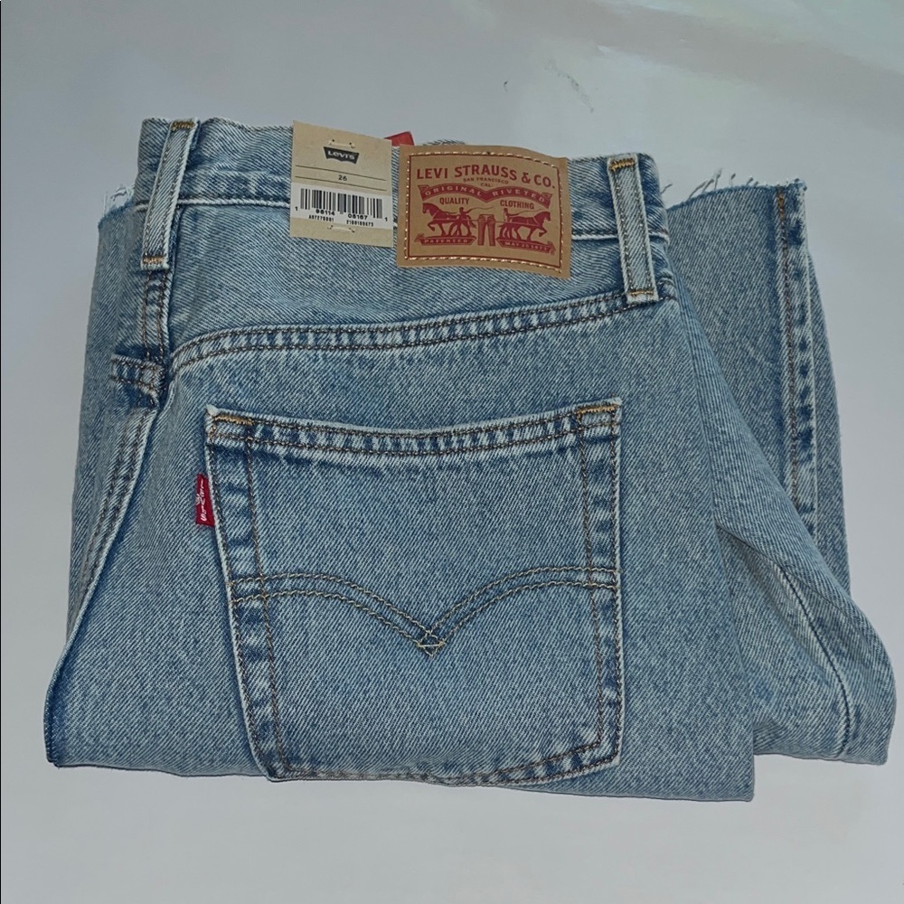 Levi’s Maxi Denim Skirt NWT Size 26 - Picture 4 of 16